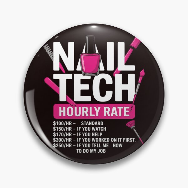 Item preview, Nail Polish Manicurist Pedicurist Nail Artists Nail Tech designed and sold by hettingerchaim.