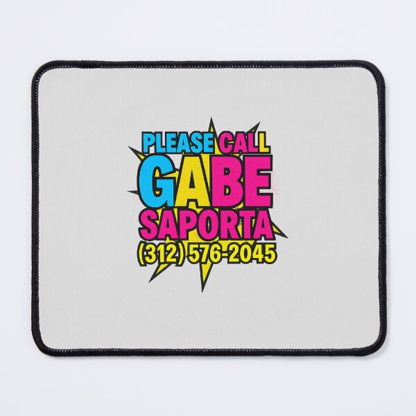 Item preview, Please Call Gabe Saporta Retro Graphic T-Shirt – Pop Art Style Tee designed and sold by ANOMIC ⭐⭐⭐⭐⭐.