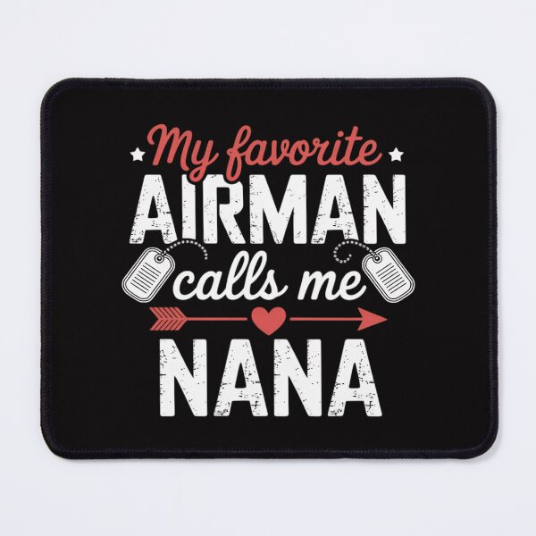 Item preview, My Favorite Airman Calls Me Nana Air Force Grandma designed and sold by demarioTTS.