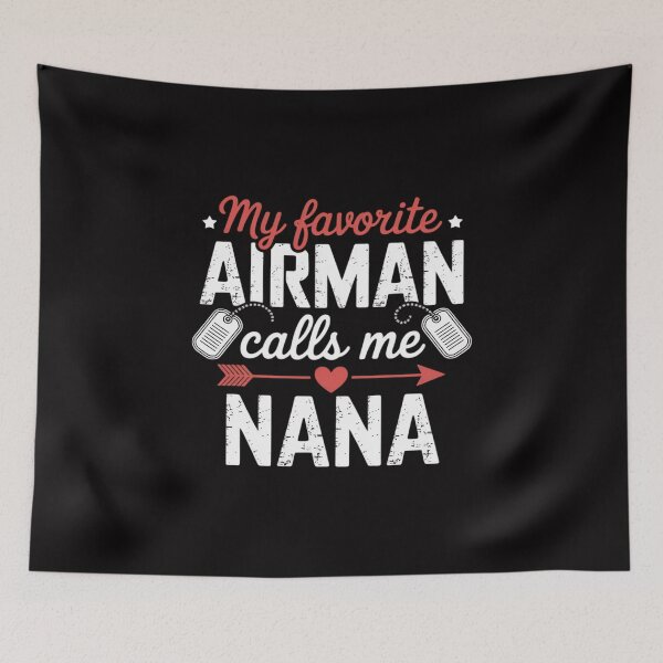 Item preview, My Favorite Airman Calls Me Nana Air Force Grandma designed and sold by demarioTTS.