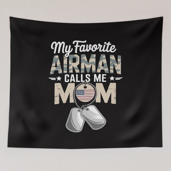 Item preview, My Favorite Airman Calls Me Mom US Air Force Graduation designed and sold by demarioTTS.