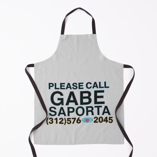 Item preview, Please Call Gabe Saporta Typography T-Shirt – Minimal Streetwear Design designed and sold by ANOMIC ⭐⭐⭐⭐⭐.