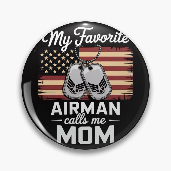 Item preview, My Favorite Airman Calls Me Mom Air Force Mom designed and sold by demarioTTS.