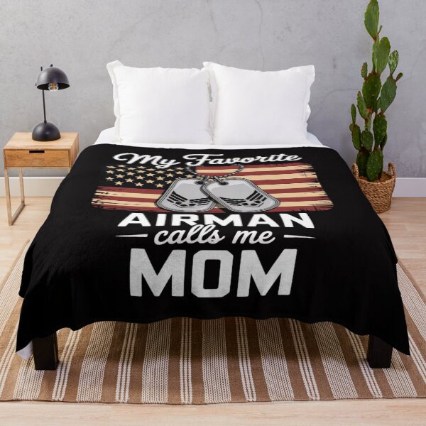 Item preview, My Favorite Airman Calls Me Mom Air Force Mom designed and sold by demarioTTS.
