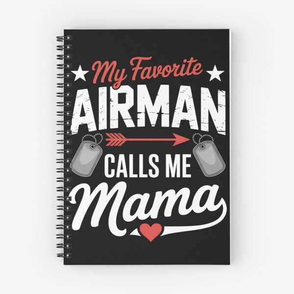 Item preview, My Favorite Airman Calls Me Mama Air Force Soldier Mom designed and sold by demarioTTS.