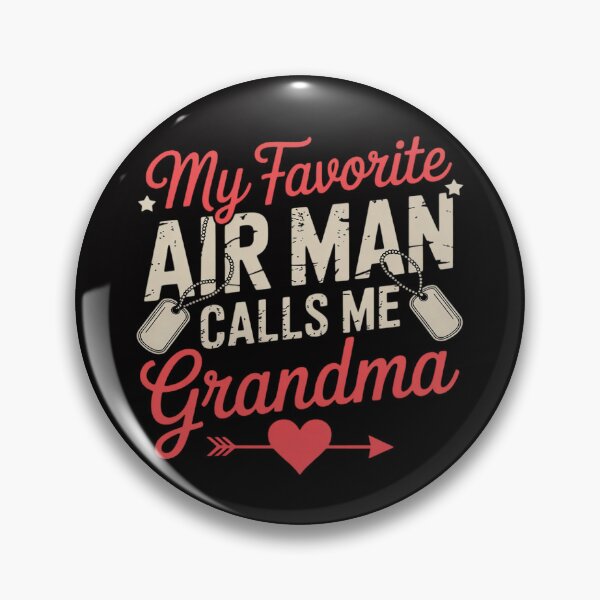 Item preview, My Favorite Airman Calls Me Grandma Air Force Soldier designed and sold by demarioTTS.