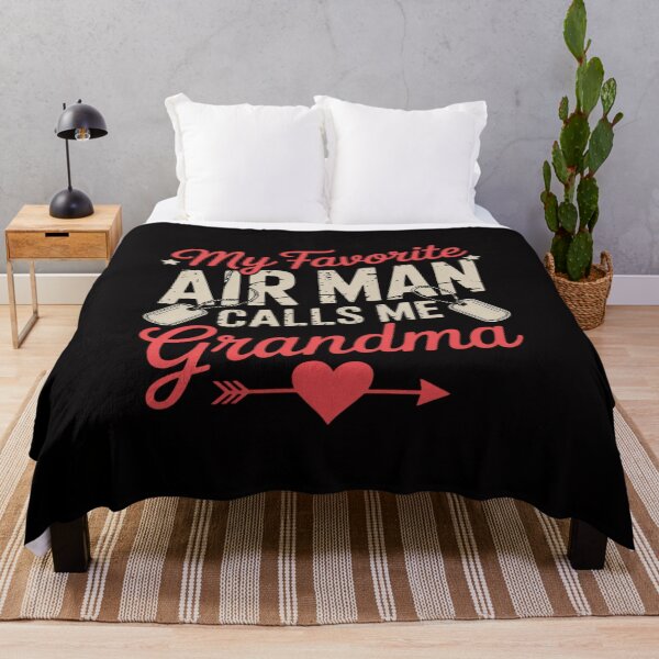 Item preview, My Favorite Airman Calls Me Grandma Air Force Soldier designed and sold by demarioTTS.
