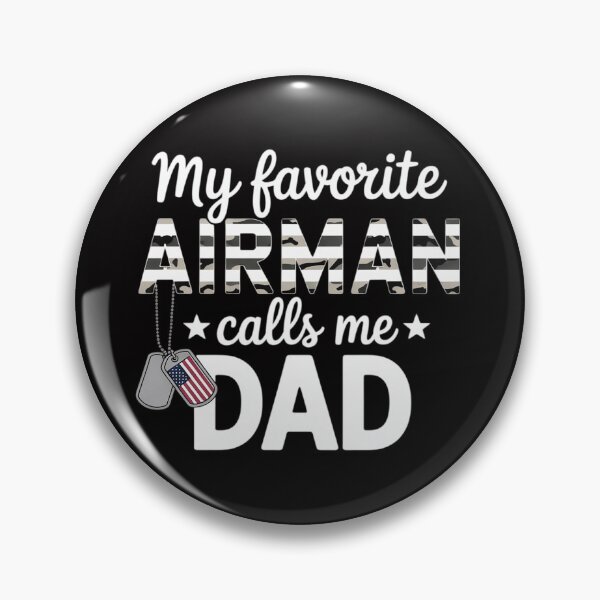 Item preview, My Favorite Airman Calls Me Dad US Air Force Graduation designed and sold by demarioTTS.