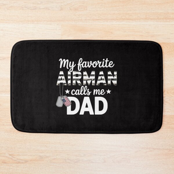 Item preview, My Favorite Airman Calls Me Dad US Air Force Graduation designed and sold by demarioTTS.