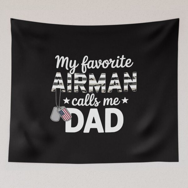 Item preview, My Favorite Airman Calls Me Dad US Air Force Graduation designed and sold by demarioTTS.