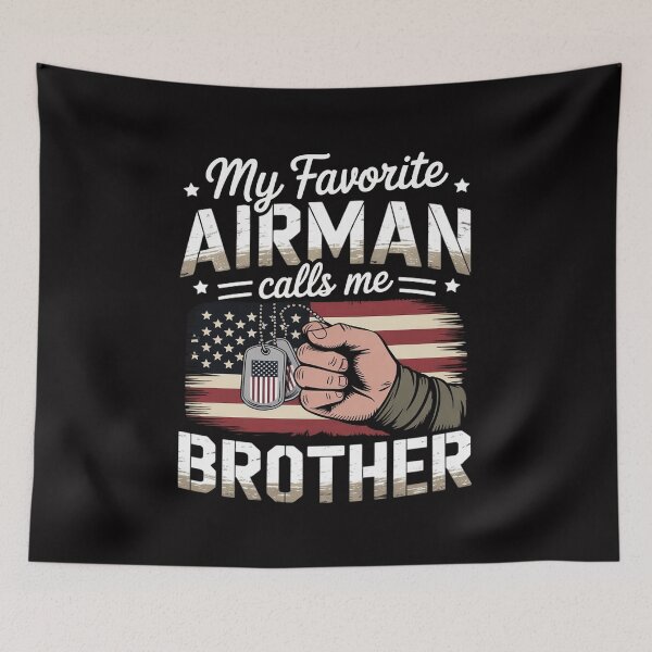 Item preview, My Favorite Airman Calls Me Brother US Air Force Graduation designed and sold by demarioTTS.