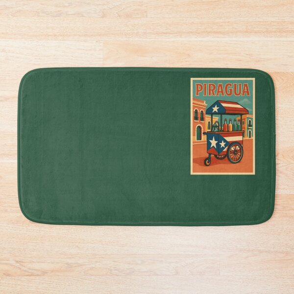 Item preview, PIRAGUA BORICUA - Vintage Puerto Rico Poster Art designed and sold by Urban-InkStudio.