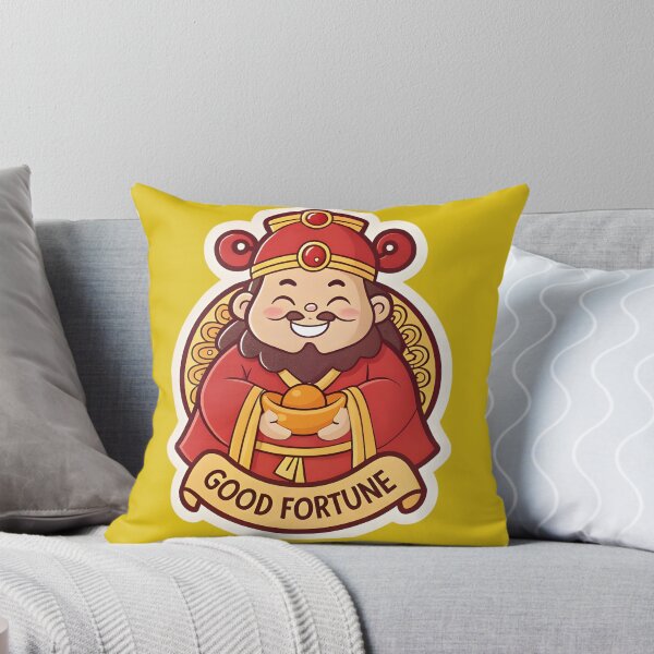 Item preview, Cute God of Wealth Holding Gold designed and sold by Angellacelin.