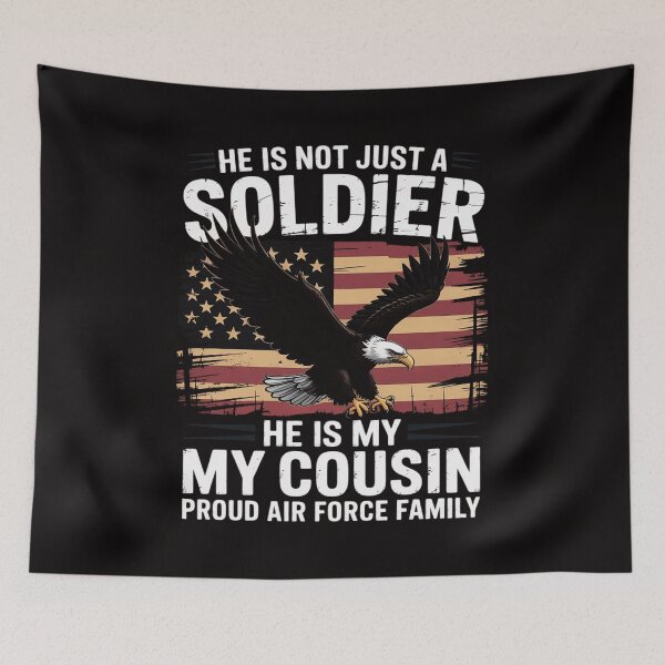 Item preview, My Cousin Is A Soldier Airman Proud Air Force Family Gifts designed and sold by portcrysral.