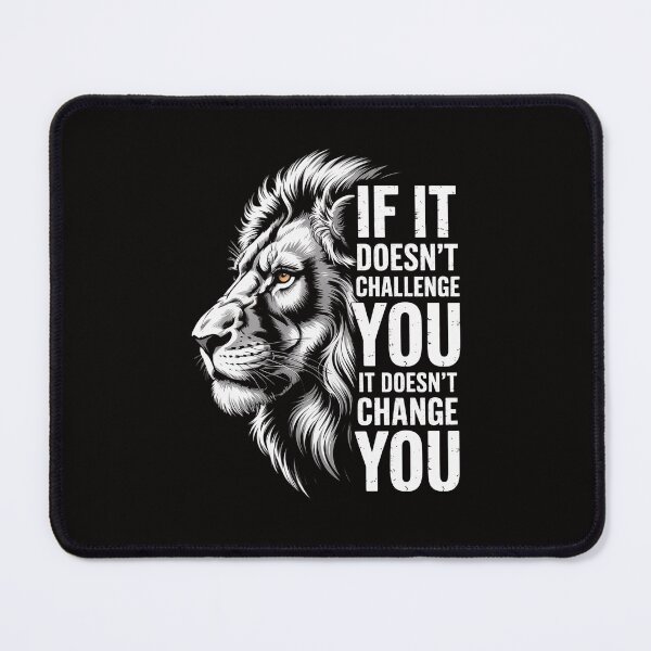 Item preview, Motivational Training and Fitness Quotes Lion Mindset designed and sold by portcrysral.