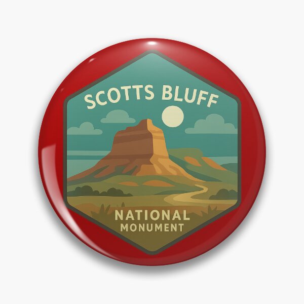 Item preview, Scotts Bluff National Monument  designed and sold by Broken Antler Designs .