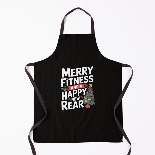 Item preview, Merry Fitness And A Happy New Rear Christmas Workout Fitmas designed and sold by portcrysral.