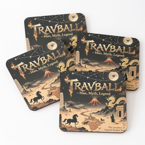 Item preview, TRAVBALL -Man, Myth, Legend designed and sold by casamomo.