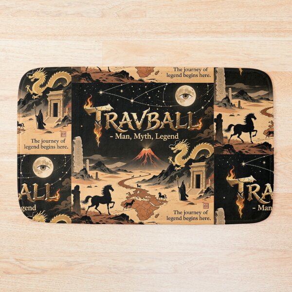 Item preview, TRAVBALL -Man, Myth, Legend designed and sold by casamomo.