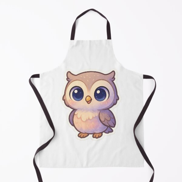 Item preview, Cute Happy Owl Sticker designed and sold by StickMint.
