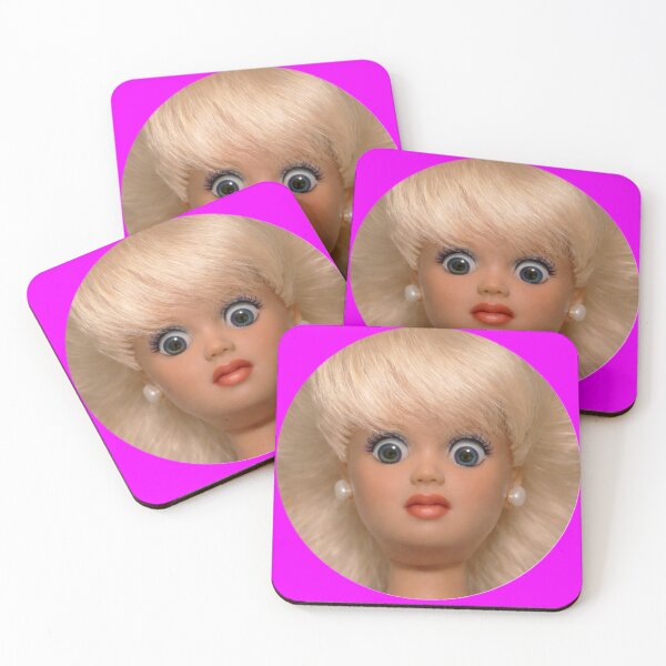 Item preview, Funny Shocked Doll Face Meme designed and sold by The Art by Rossouw.