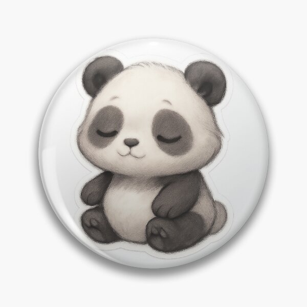 Item preview, Cute Dreamy Panda Stickers designed and sold by StickMint.