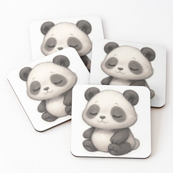 Item preview, Cute Dreamy Panda Stickers designed and sold by StickMint.