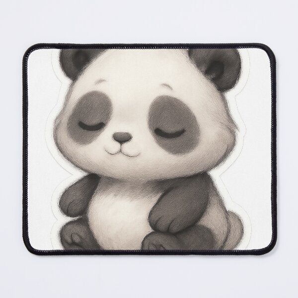 Item preview, Cute Dreamy Panda Stickers designed and sold by StickMint.