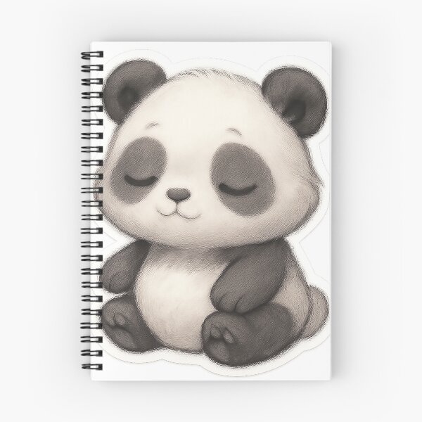 Item preview, Cute Dreamy Panda Stickers designed and sold by StickMint.