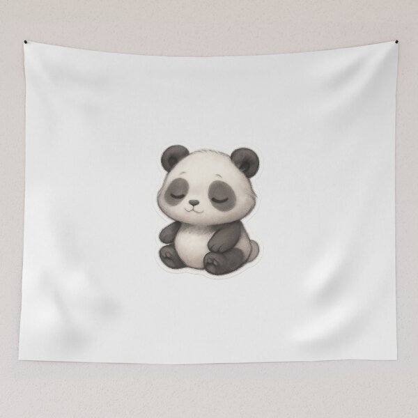 Item preview, Cute Dreamy Panda Stickers designed and sold by StickMint.