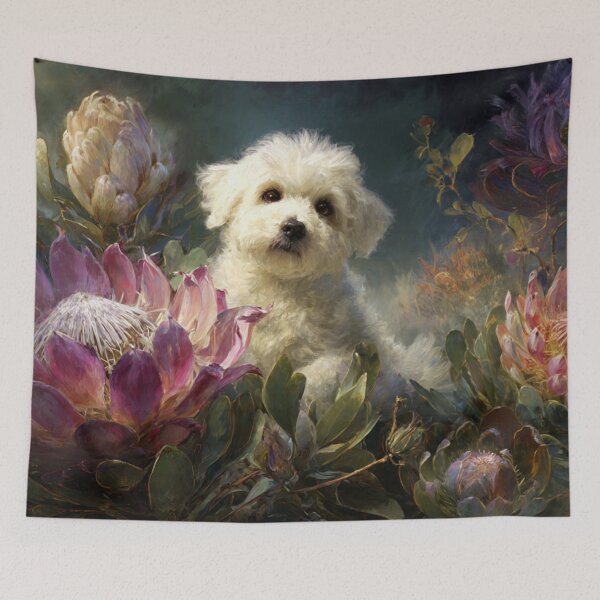 Item preview, Protea Reverie: The Watchful Bloom designed and sold by afrancisCL.