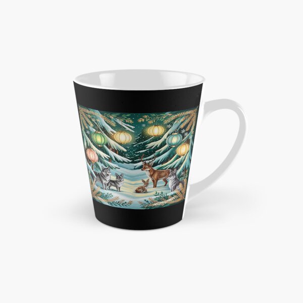Item preview, Winter Woodland Gathering – Cozy Forest Animal Illustration designed and sold by SoftStyleStudio ⭐⭐⭐.