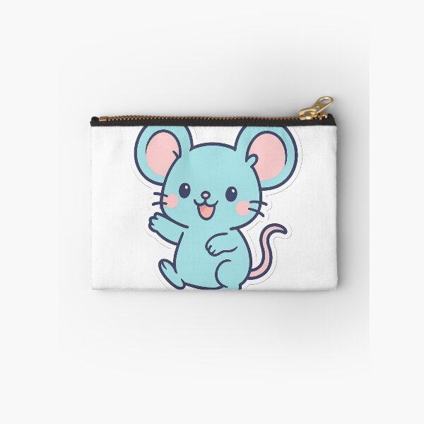Item preview, Kawaii Playful Mouse Stickers designed and sold by StickMint.