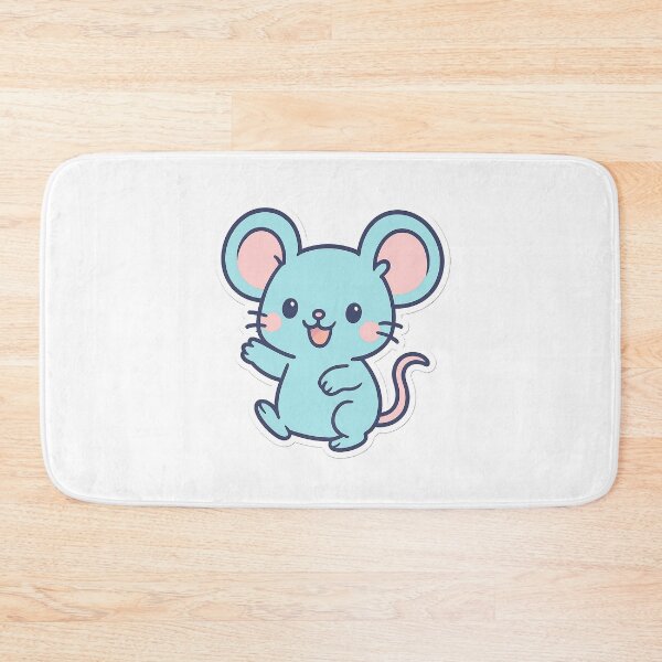 Item preview, Kawaii Playful Mouse Stickers designed and sold by StickMint.