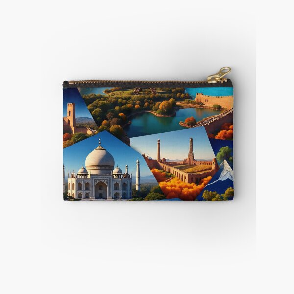 Item preview, Tourist Spot Collage  designed and sold by AwesomeDigiShop.