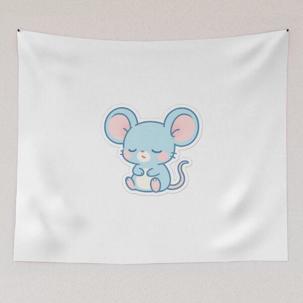 Item preview, Chibi Sleepy Mouse Stickers designed and sold by StickMint.