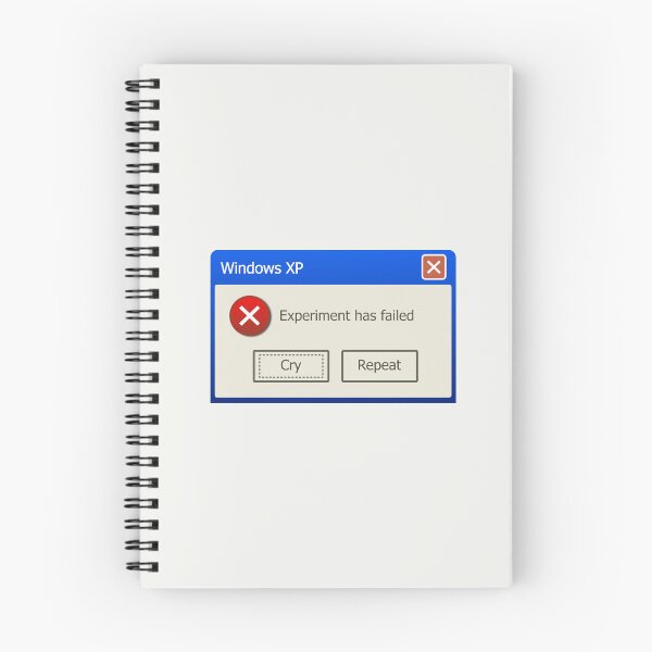 Item preview, Windows XP Error - Experiment has Failed designed and sold by MicroMarket.