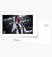 Cristiano Ronaldo Juve CR7 Postcards