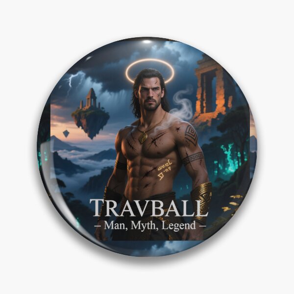 Item preview, TRAVBALL -Man, Myth, Legend designed and sold by casamomo.
