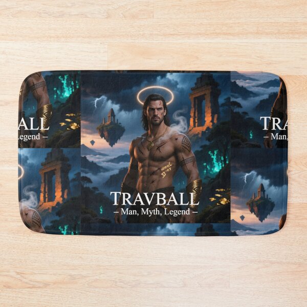 Item preview, TRAVBALL -Man, Myth, Legend designed and sold by casamomo.