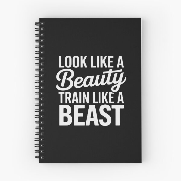 Item preview, Look Like A Beauty Train Like A Beast Workout Gym Fitness designed and sold by nicomitchell.