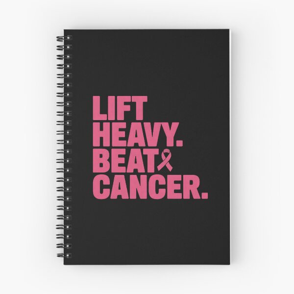 Item preview, Lift Heavy Beat Cancer Workout Fitness Gym Strong Woman designed and sold by nicomitchell.