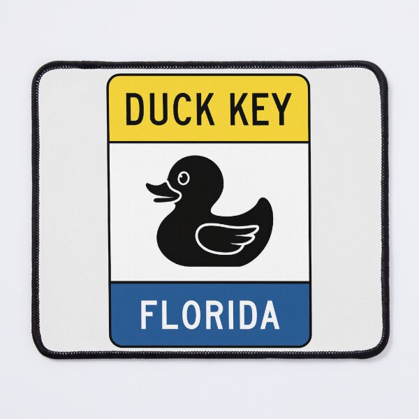 Item preview, Duck Key Florida - Road Sign designed and sold by TheOldMittenIllustrated.