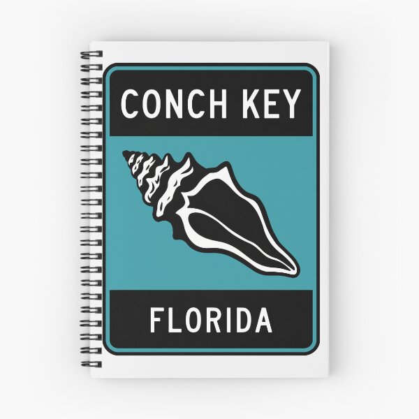 Item preview, Conch Key Florida - Road Sign designed and sold by TheOldMittenIllustrated.