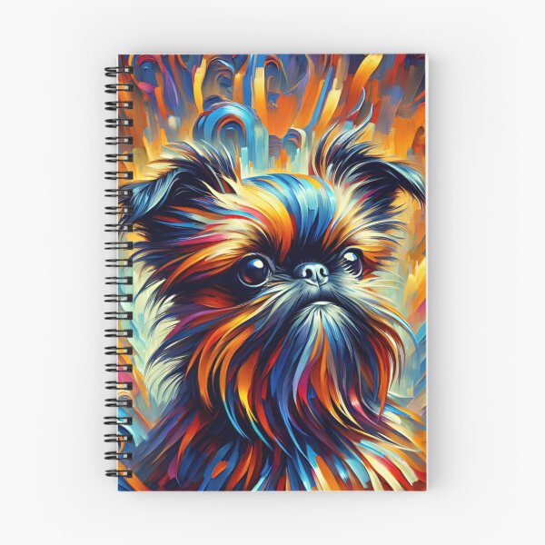 Item preview, Brussels Griffon Dog Portrait Acrylic Art Print Pet Portrait Gift for Bruss Lovers designed and sold by Puppy Puzzles Plus.