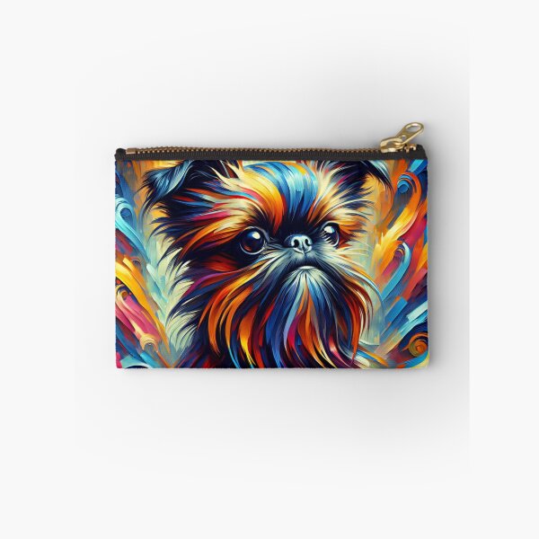 Item preview, Brussels Griffon Dog Portrait Acrylic Art Print Pet Portrait Gift for Bruss Lovers designed and sold by Puppy Puzzles Plus.