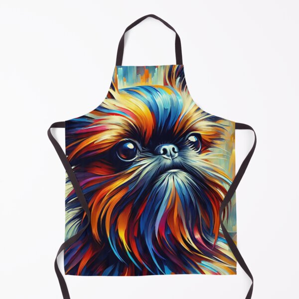 Item preview, Brussels Griffon Dog Portrait Acrylic Art Print Pet Portrait Gift for Bruss Lovers designed and sold by Puppy Puzzles Plus.