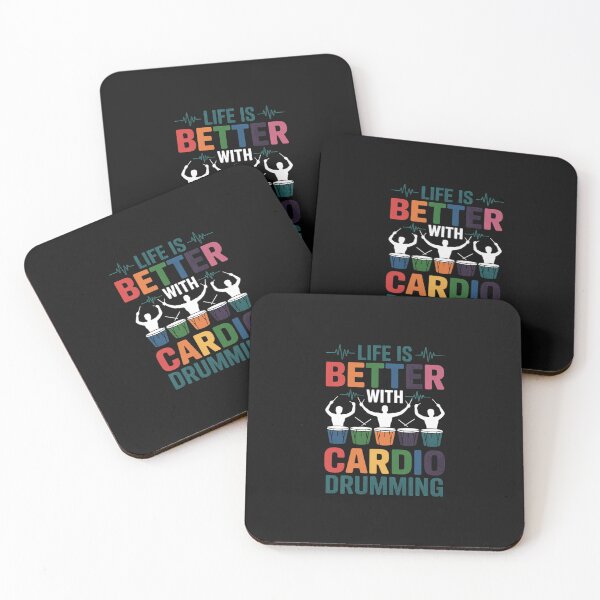 Item preview, Life Is Better With Cardio Drumming Fitness Workout Sport designed and sold by nicomitchell.