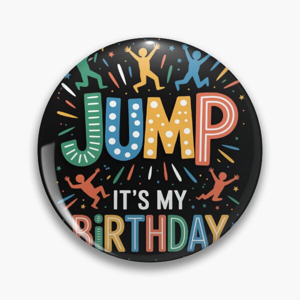 Item preview, Let's Jump It's My Birthday Trampoline Bday Matching Bounce designed and sold by nicomitchell.