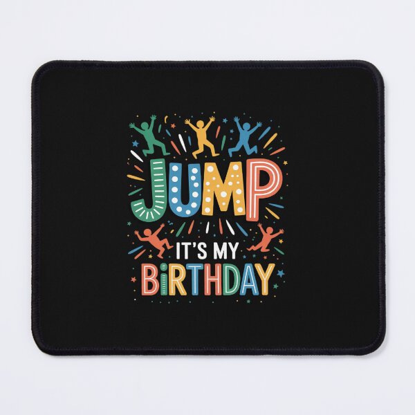 Item preview, Let's Jump It's My Birthday Trampoline Bday Matching Bounce designed and sold by nicomitchell.